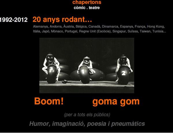 Fotografía de escena de Boom!, de Chapertons