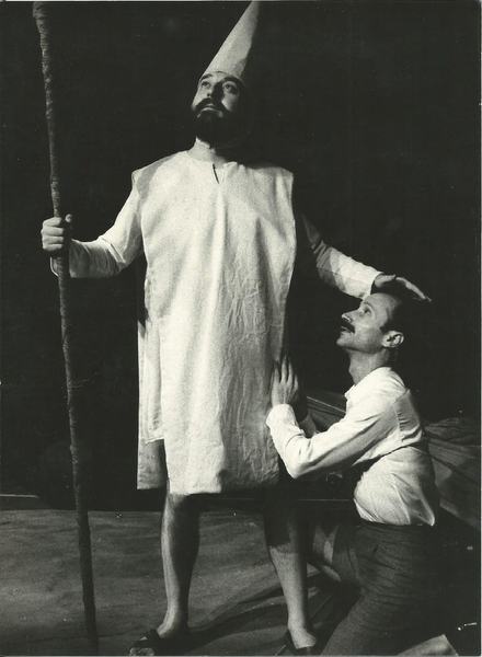 Fotografía de escena de Inquisición, de Fernando Arrabal, 1980