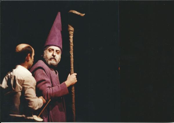 Fotografía de escena de Inquisición, de Fernando Arrabal, 1980