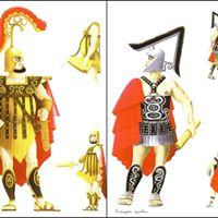 Fotografía y figurines de Lisístrata, 1996