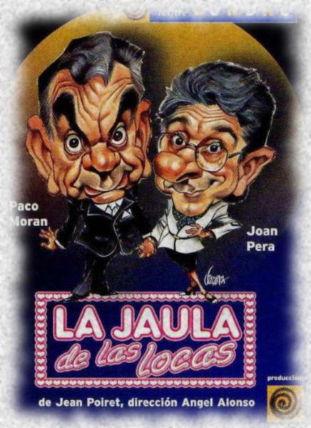 Fotografía de los montajes con Paco Morán y Joan Pera