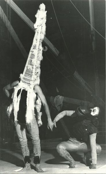 Página de álbum con fotografías de Woyzeck… un altre?, 1982